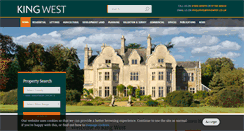 Desktop Screenshot of kingwest.co.uk
